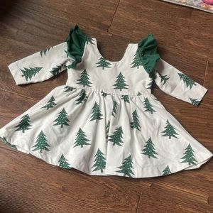 Monica + Andy 6-12m Christmas Tree Dress